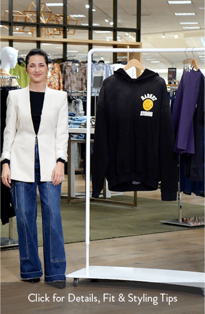 SMILEY<sup>®</sup> Upside Down Lockup Hoodie, sales video thumbnail