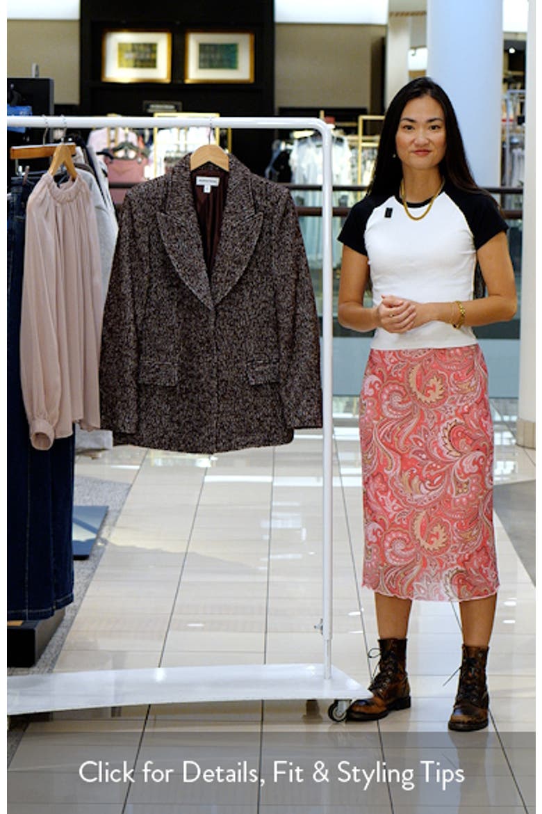 The Liv Textured Boyfriend Blazer video