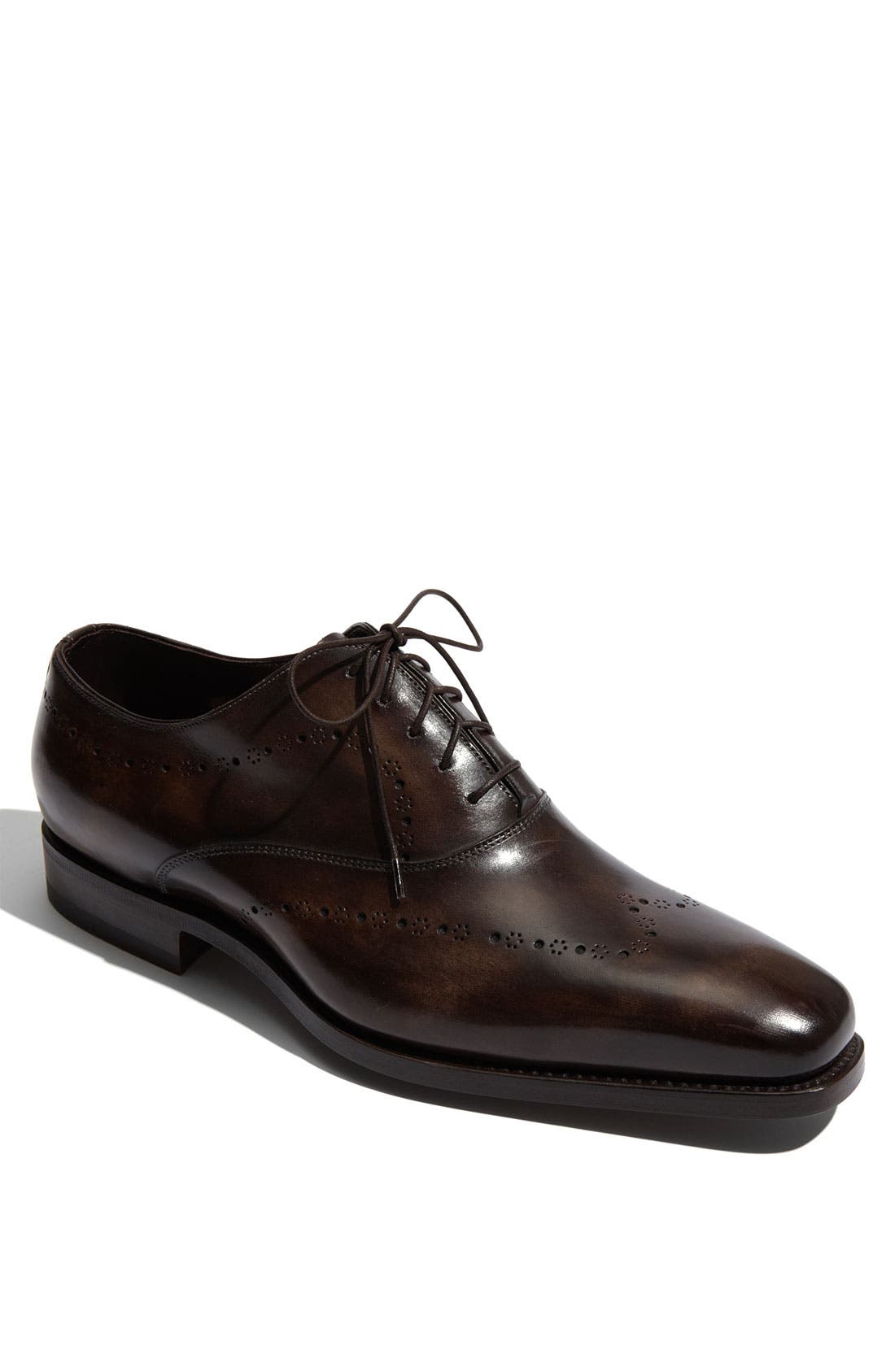 'Quadrant' Oxford, Main, color, DARK BROWN