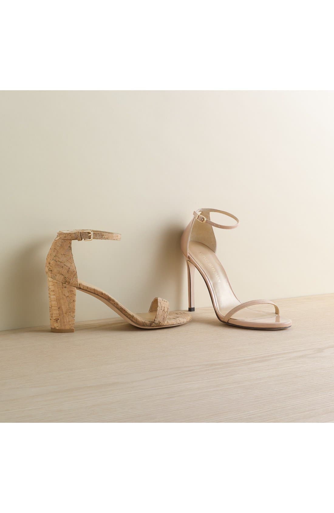 Nudistsong Ankle Strap Sandal, Alternate, color, ROSE GOLD