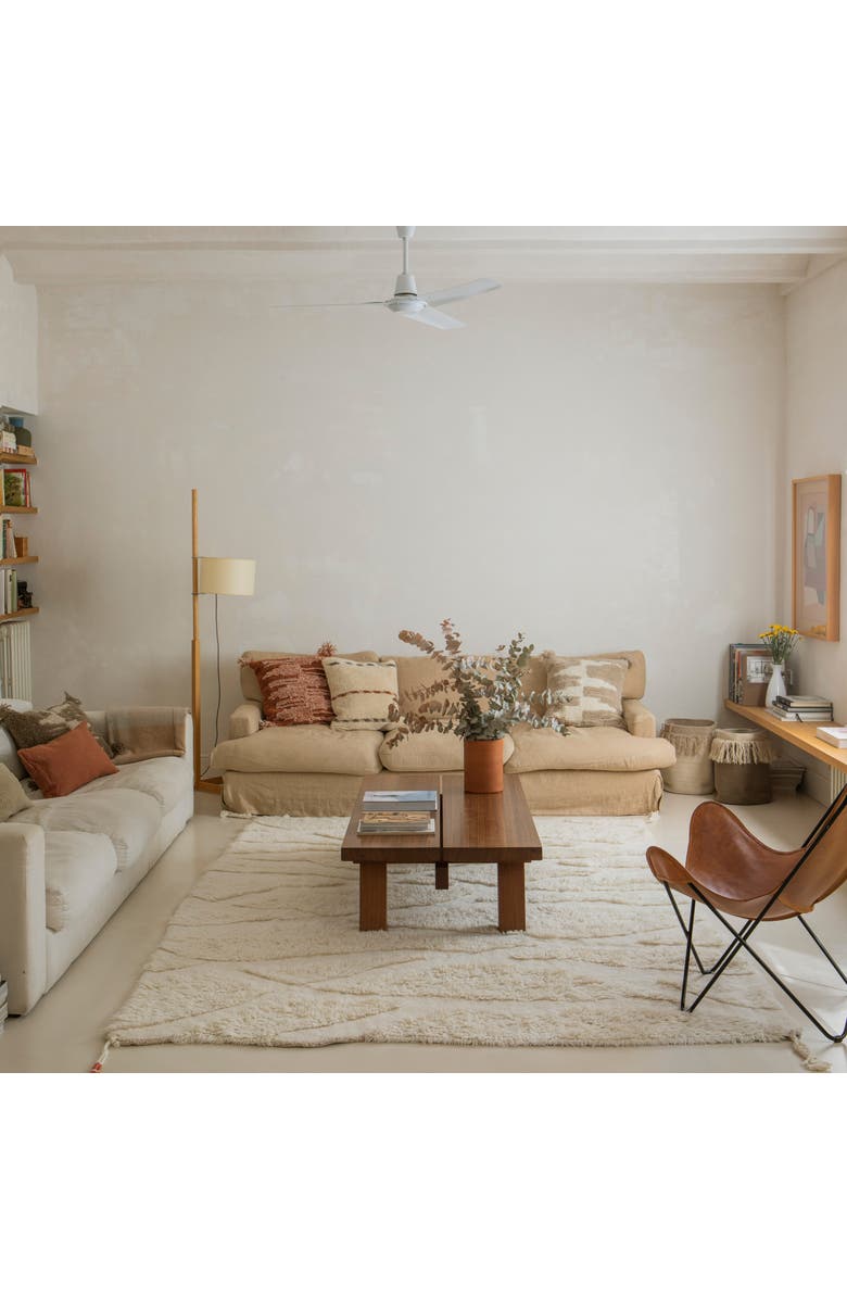 Lorena Canals Woolable Rug Enkang Ivory, Alternate, color, Natural, Champagne Arabesque