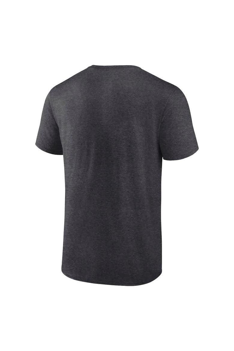 Men's Fanatics  Heather Charcoal Winnipeg Jets Authentic Pro Core Primary T-Shirt, Alternate, color, Heather Charcoal