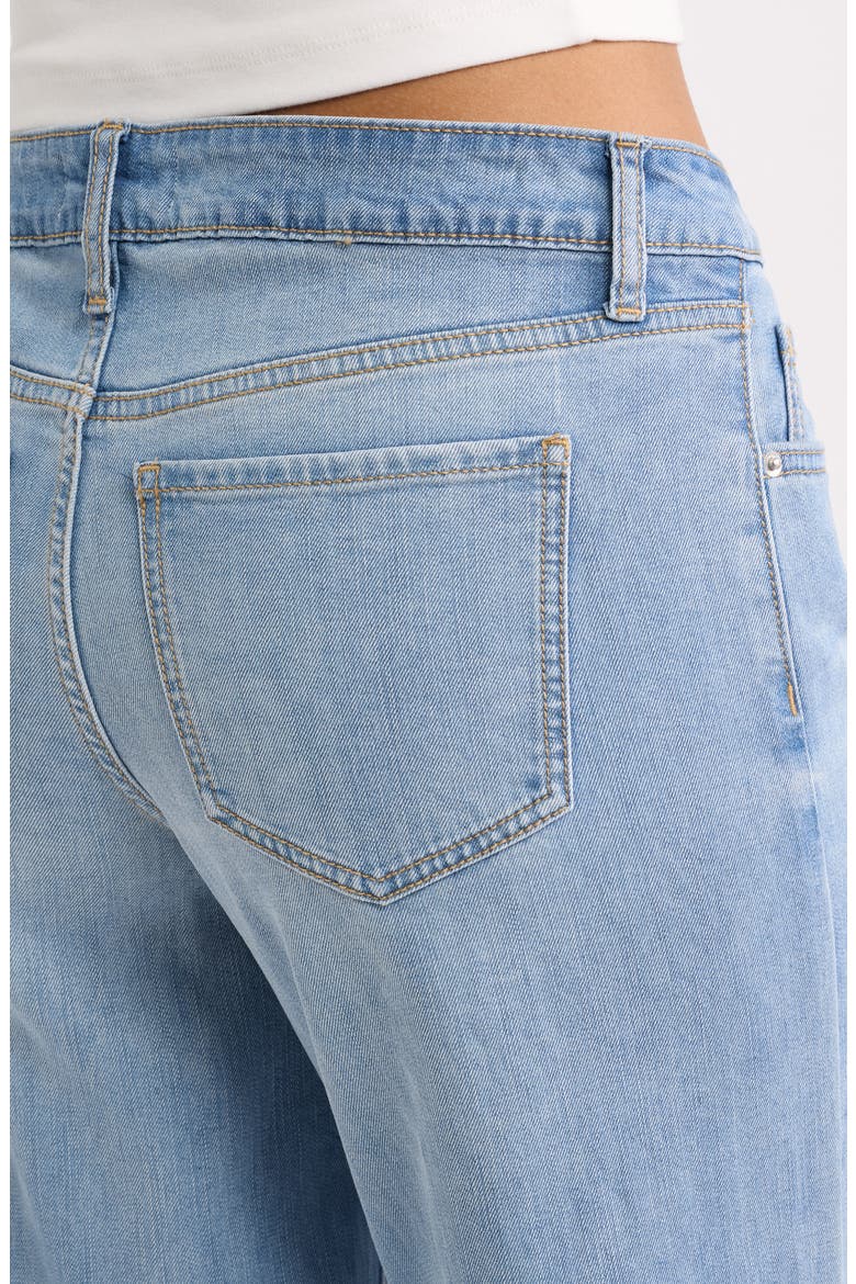 Britney Low Rise Wide Leg Jeans, Alternate, color, SKY BLUE