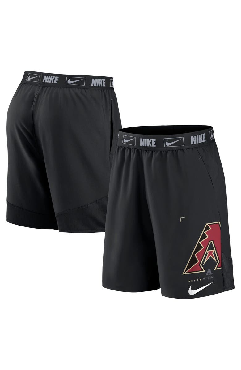 Nike Men's Nike Black Arizona Diamondbacks Bold Express Performance Shorts, Alternate, color,