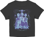 KPop Demon Hunters Junior's Huntrix Trio Honmoon T-Shirt