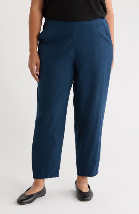 Vow Cave Taper Ankle Pants (Plus)