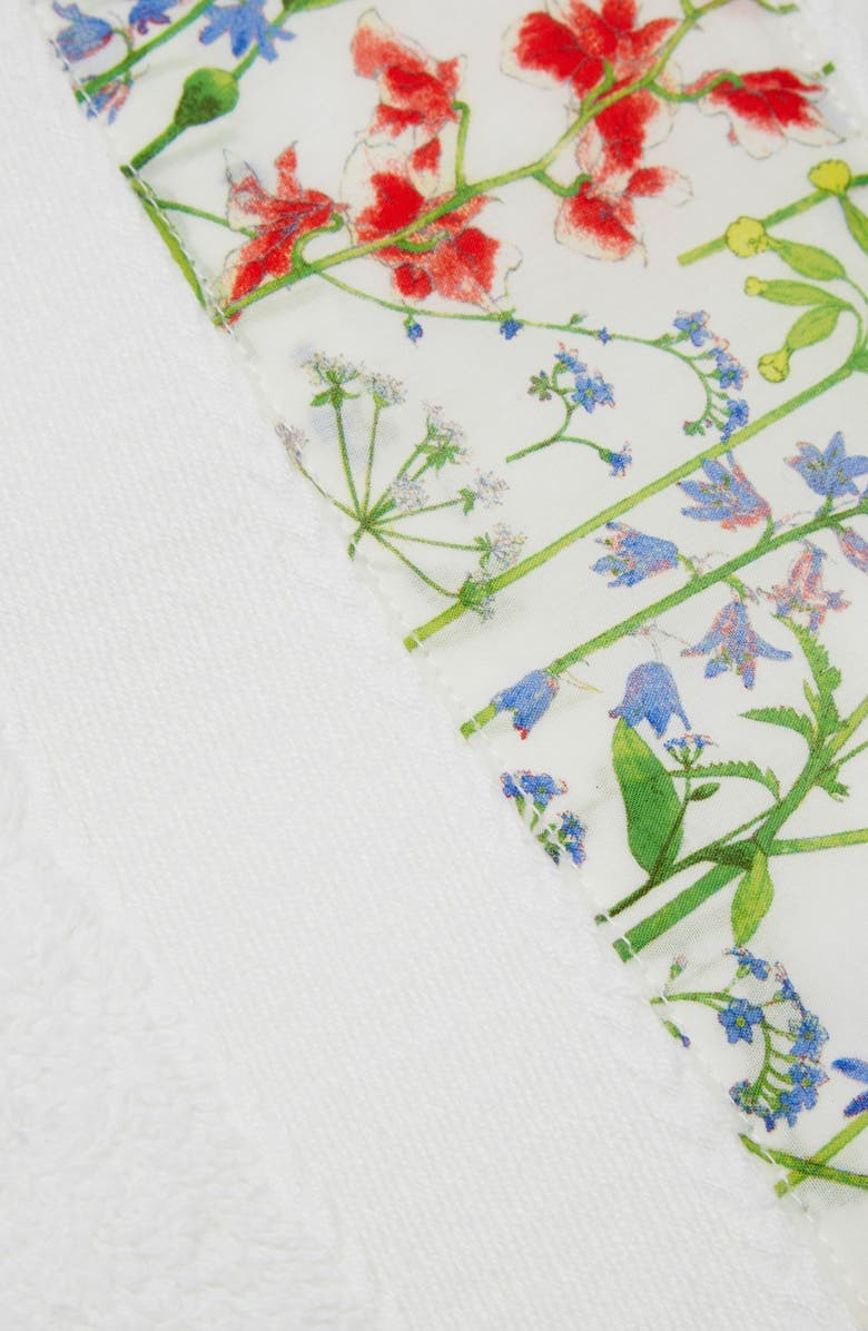 Flowers of Liberty Floral Trim Bath Towel, Alternate, color, 