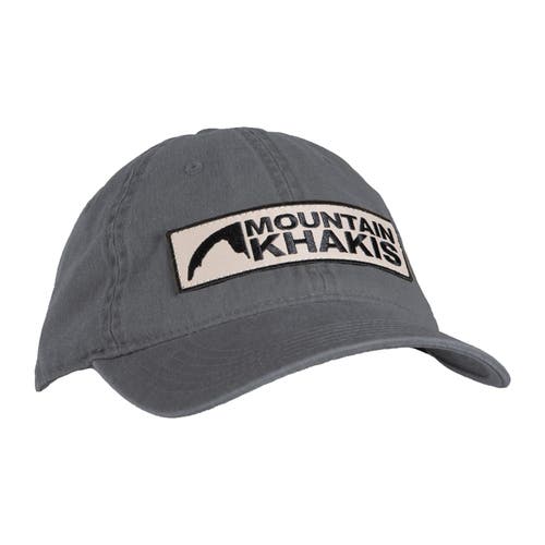 MOUNTAIN KHAKIS MOUNTAIN KHAKIS EXTENDED LOGO HAT