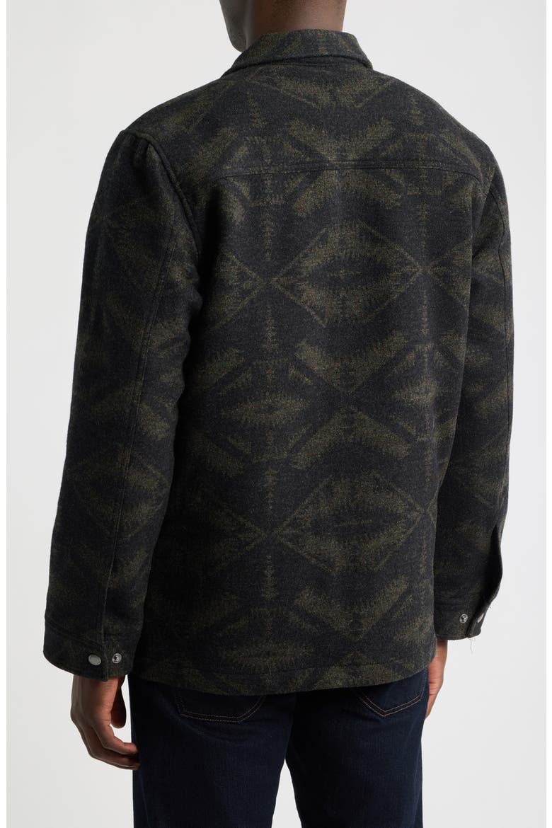 Wool Field Jacket, Alternate, color, MIRROR LAKE OLIVE