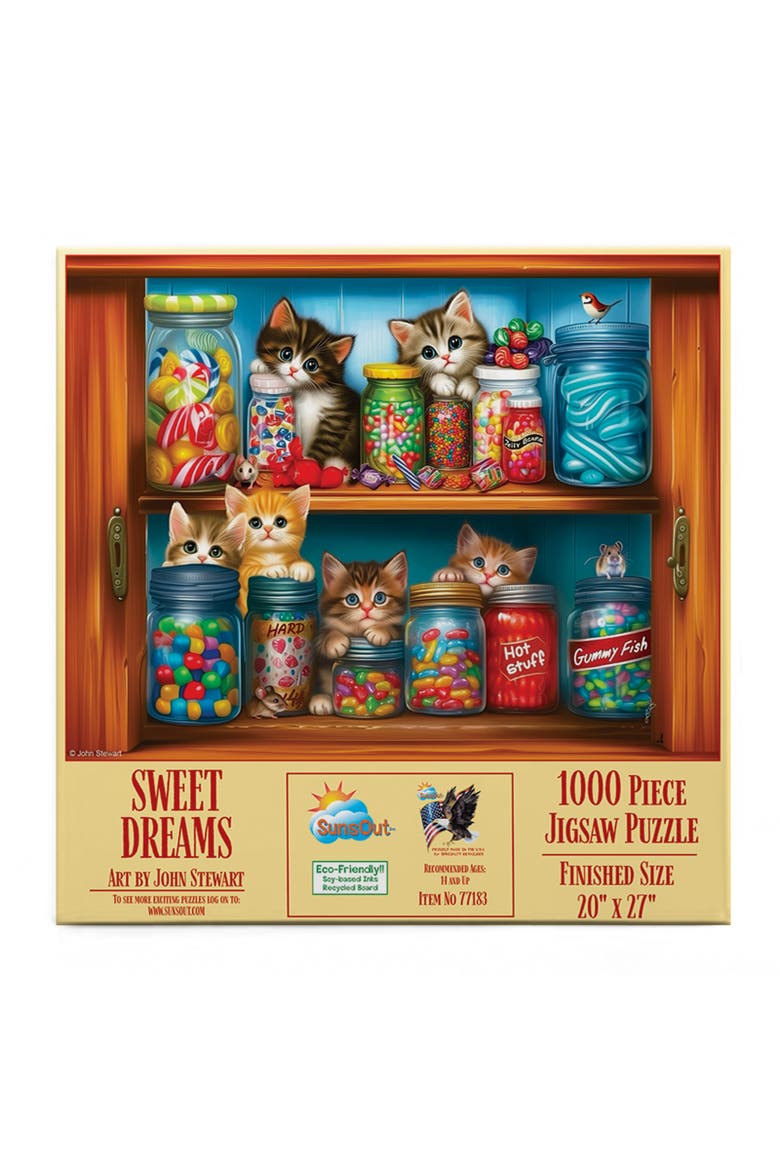 Sweet Dreams 1000 piece Jigsaw Puzzle for Adults, Alternate, color, Multicolor