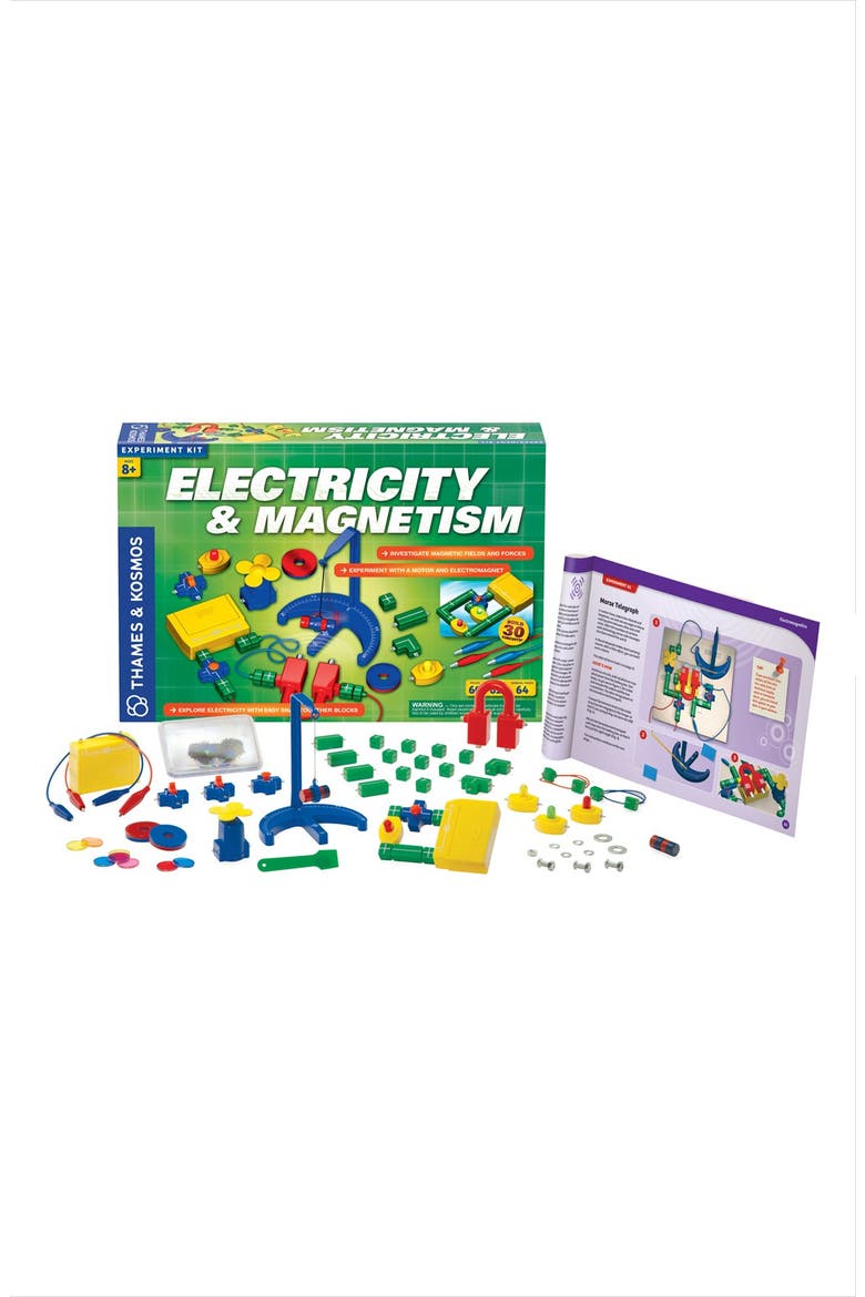 'Electricity & Magnetism' Experiment Kit, Main, color, NO COLOR