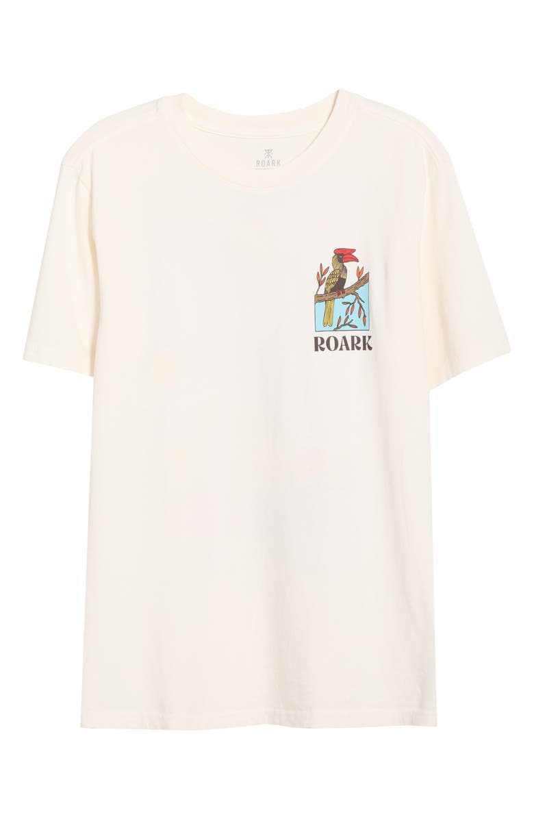 Roark Enjoy Cotton Graphic T-Shirt, Alternate, color, Off White