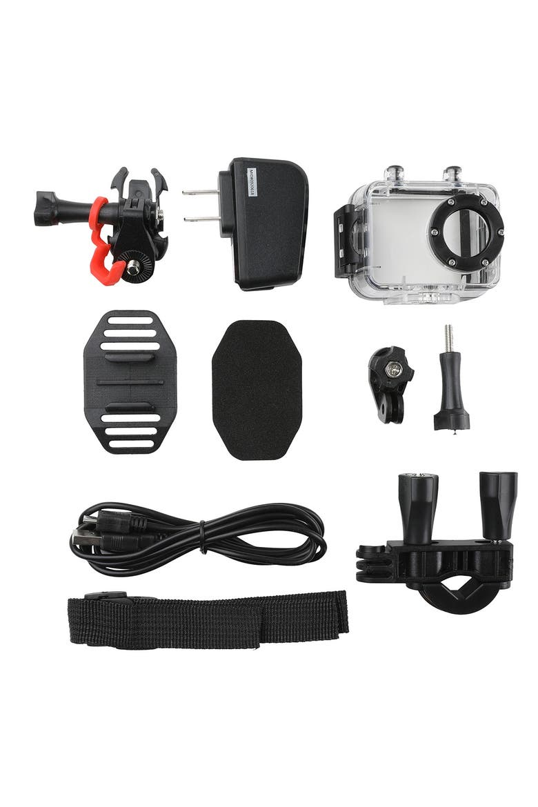 Capture 12.1 MP Photos Full HD 1080P Video Camera - Black, Alternate, color, BLACK