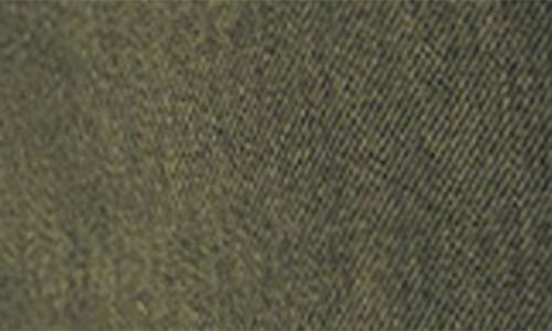 Le Jean Raw Hem Barrel Utility Jeans In Green