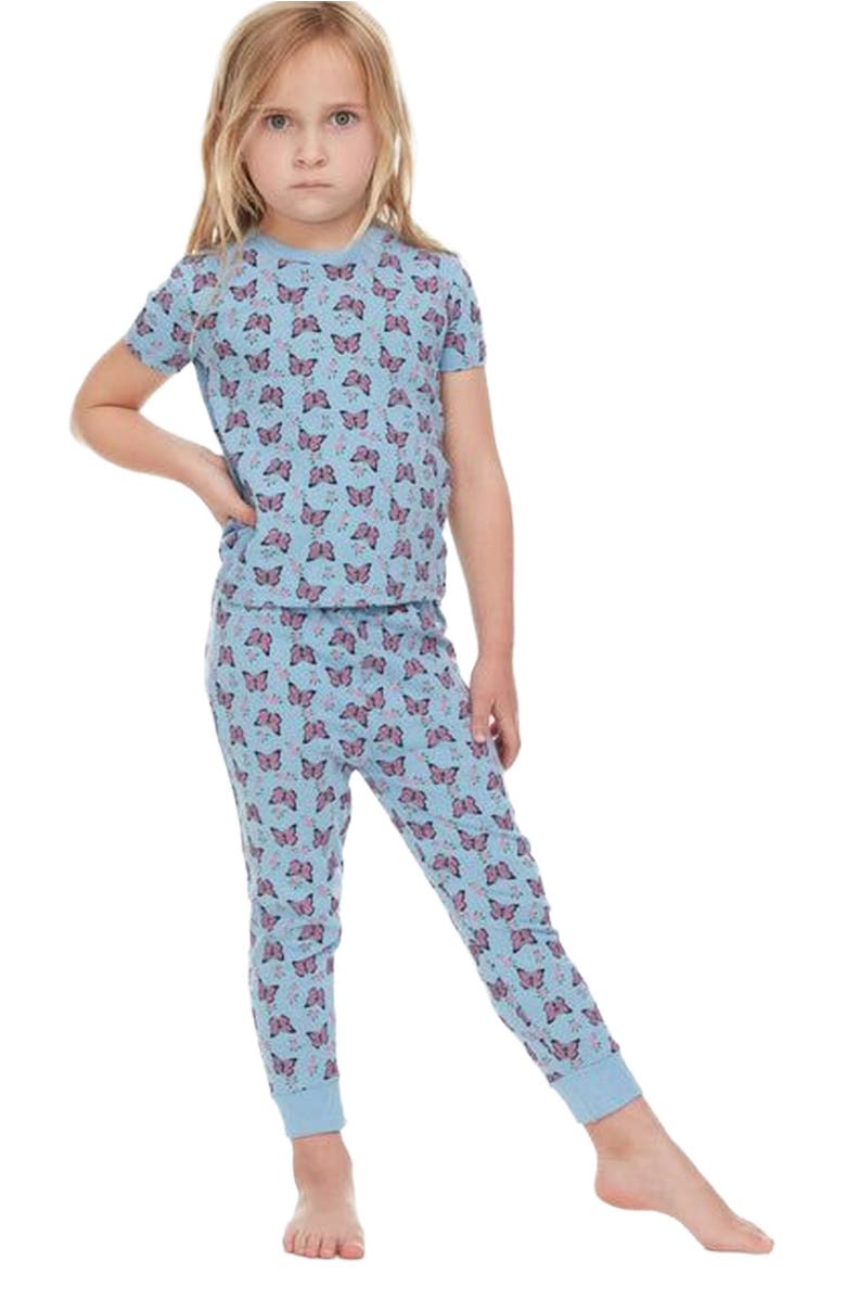 BenBen 2 Pack Girls' Shortsleeve Pajamas, Main, color,