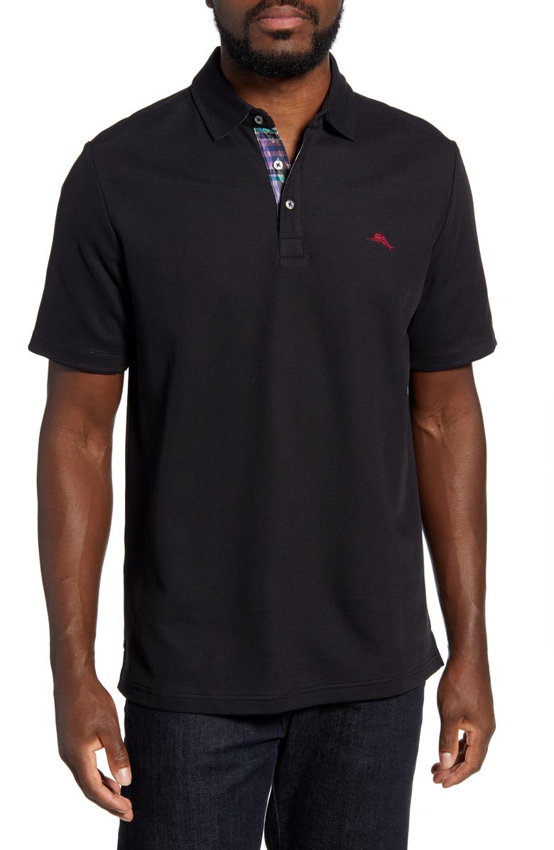 Tommy Bahama Piqué Polo, Main, color, 