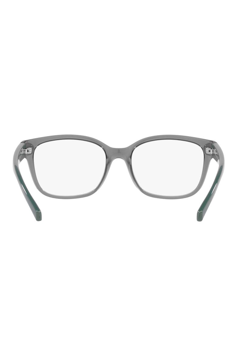 53mm Rectangular Sunglasses, Alternate, color, GREEN