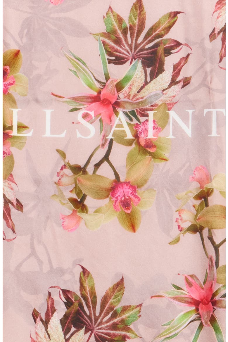 Adena Silk Square Scarf, Alternate, color, BLUSH