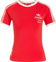 adidas Coca-Cola® 3-Stripes Graphic T-Shirt
