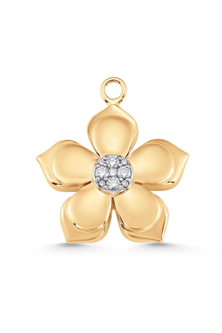 Lierre Flower Pendant, Main, color, YELLOW GOLD