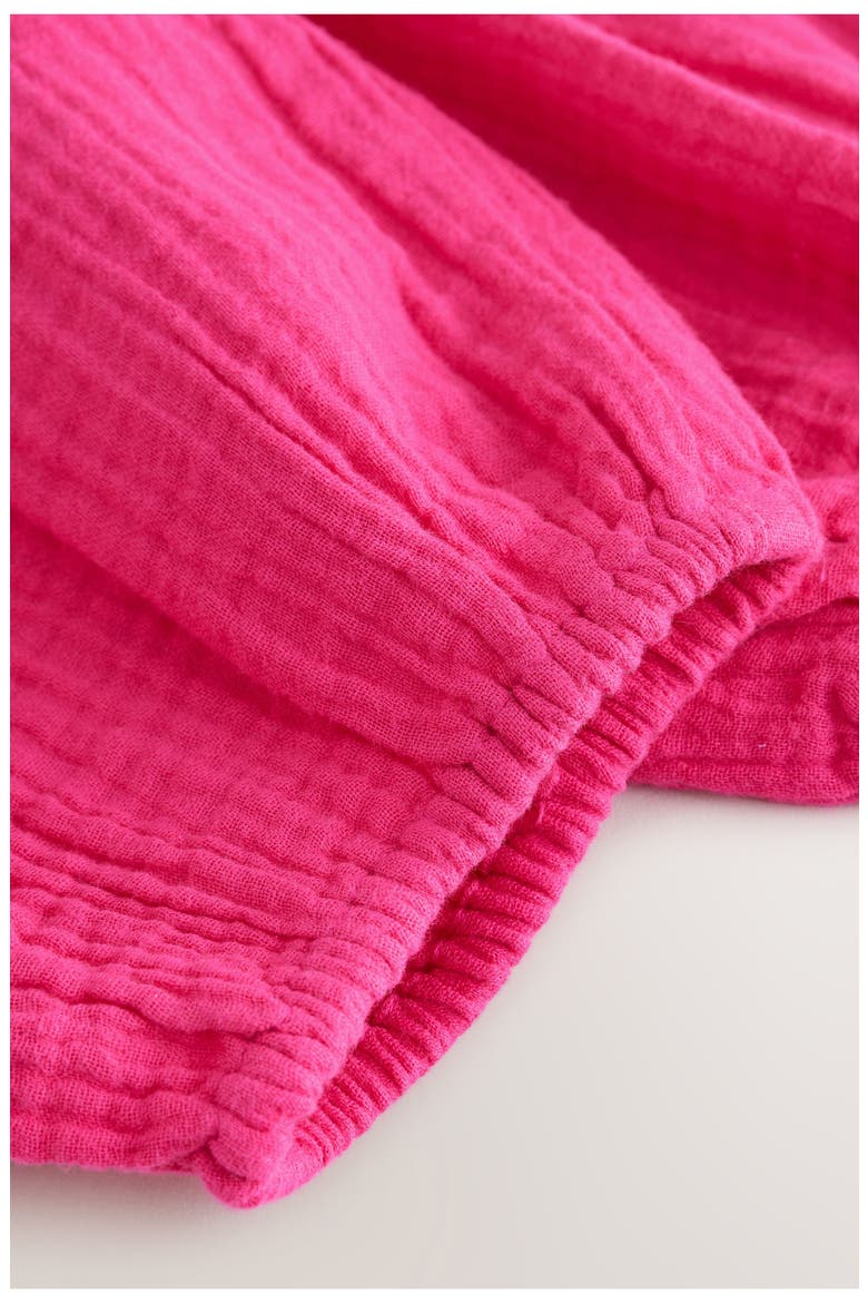 Kids' Ditsy Cotton Gauze Pants, Alternate, color, PINK