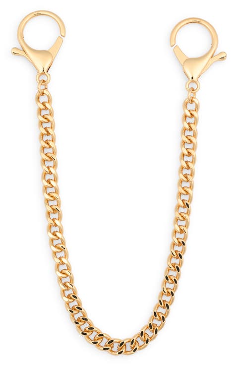 Curb Chain Bag Charm