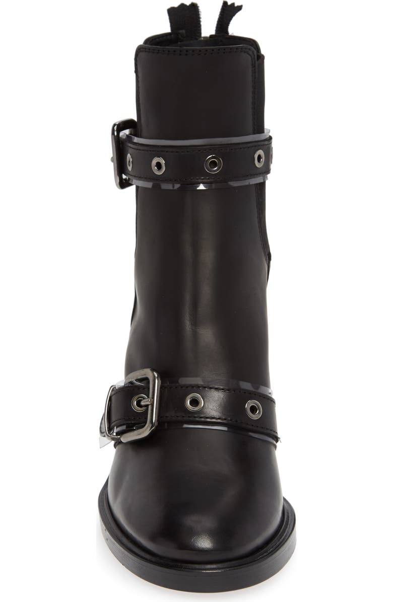 AGL Double Belt Combat Bootie, Alternate, color,