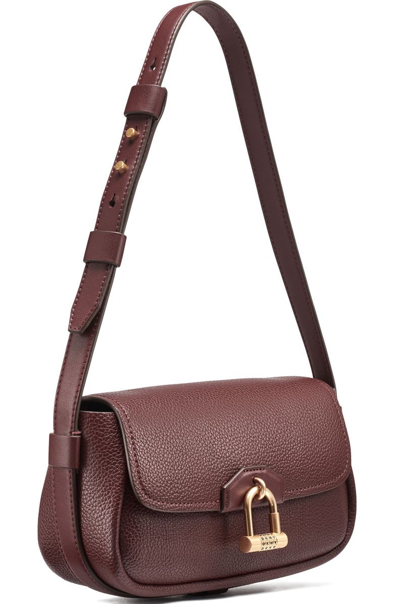 DKNY Karlie Baguette, Alternate, color, Aged Wine
