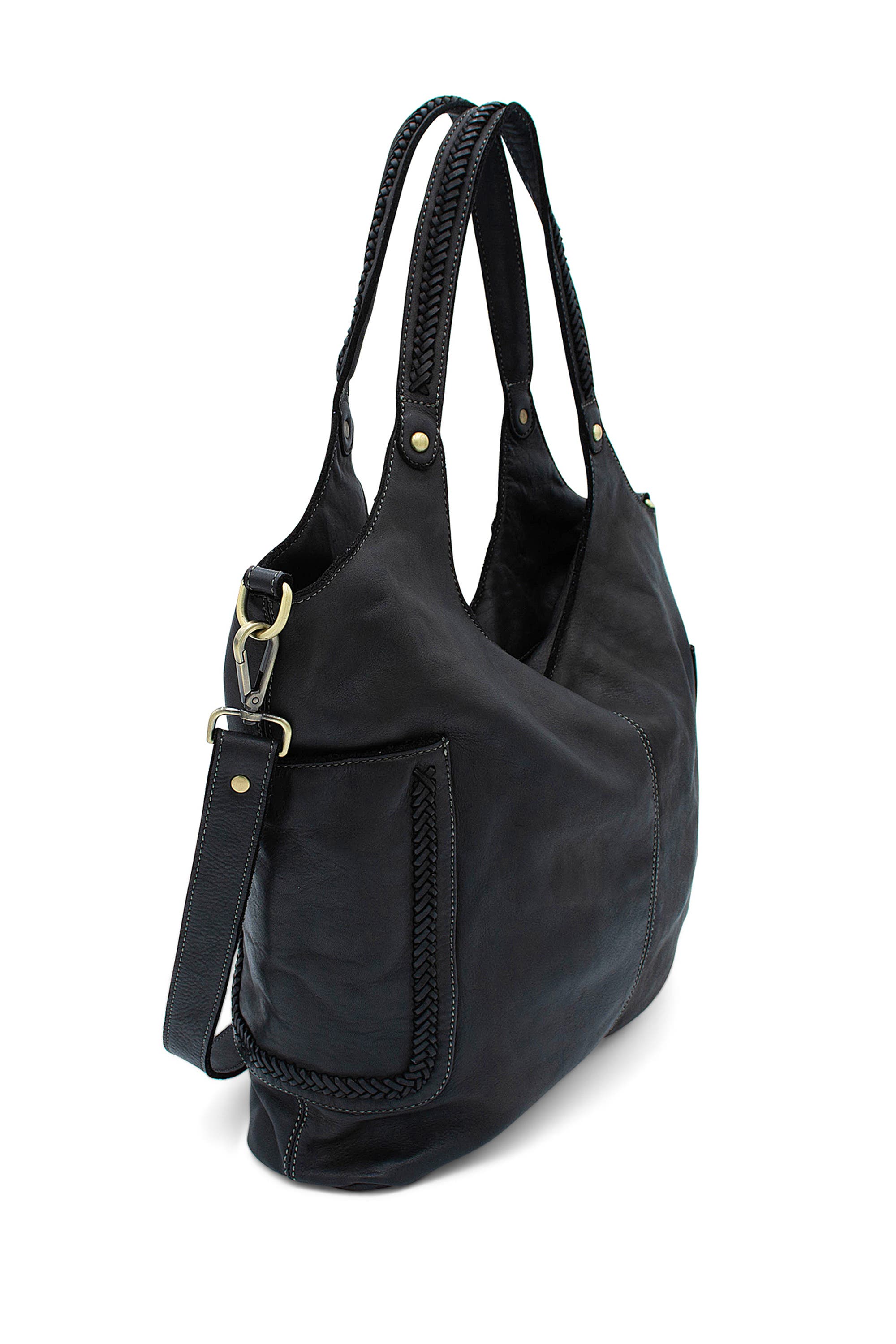 Bolsa Nova Julia Slouchy Tote, Alternate, color, Black