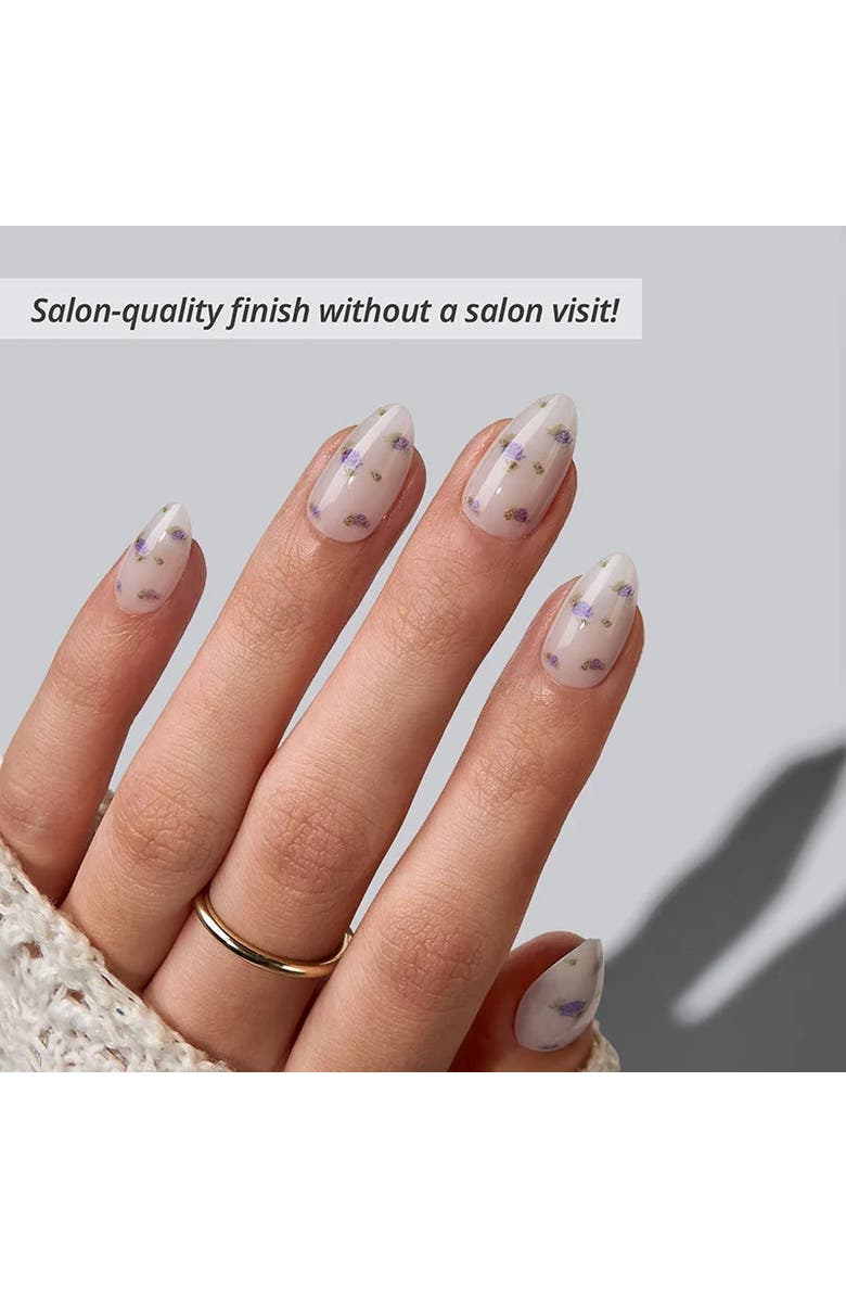 Btartboxnails Press-on Nails Set Short Almond, Alternate, color, Pathside Lilac