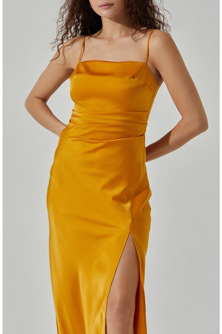 Satin Slipdress, Alternate, color, MARIGOLD