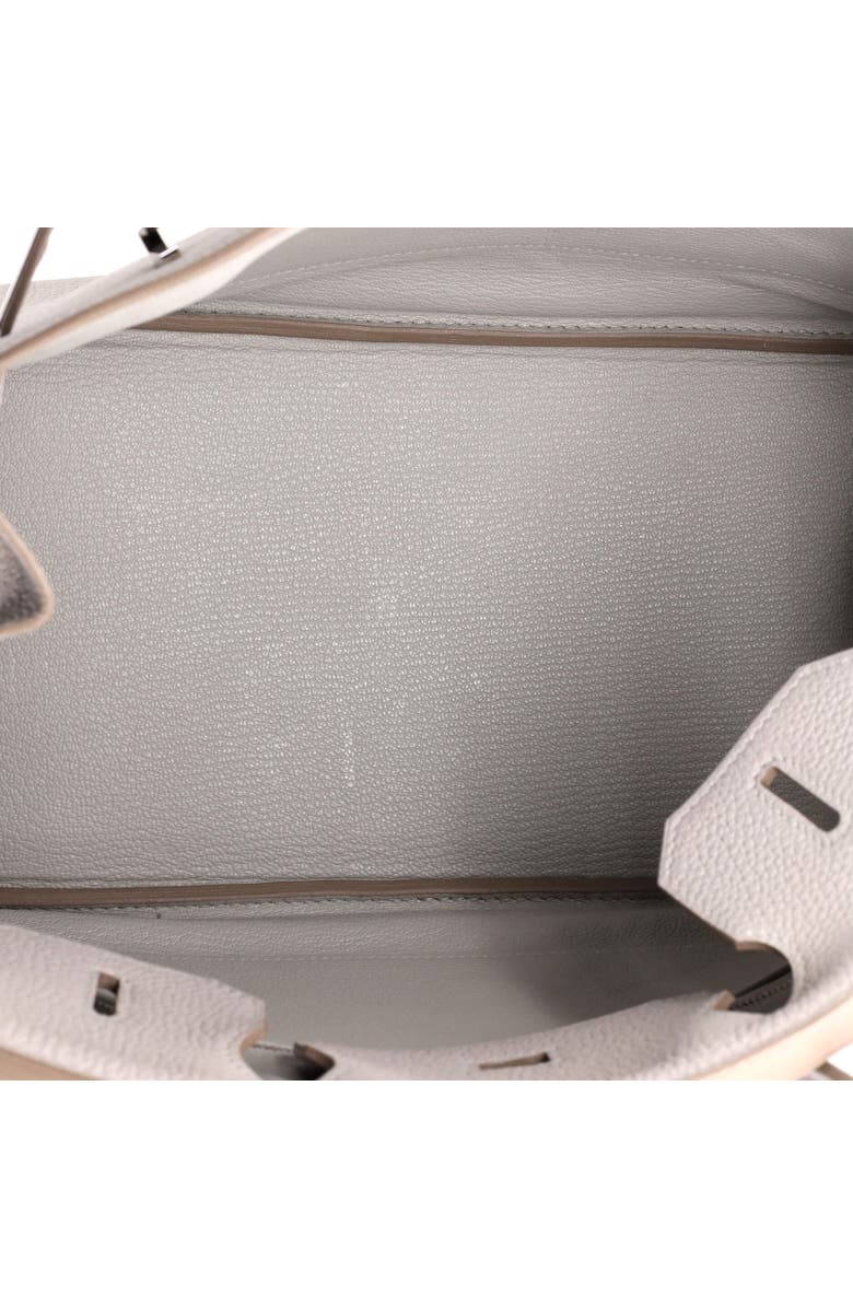 Pre-Owned Hermes Birkin Handbag Grey Togo with Palladium Hardware 30, Alternate, color, Gris Perle