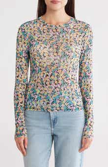 AFRM LOS ANGELES Sunny Long Sleeve Mesh Top