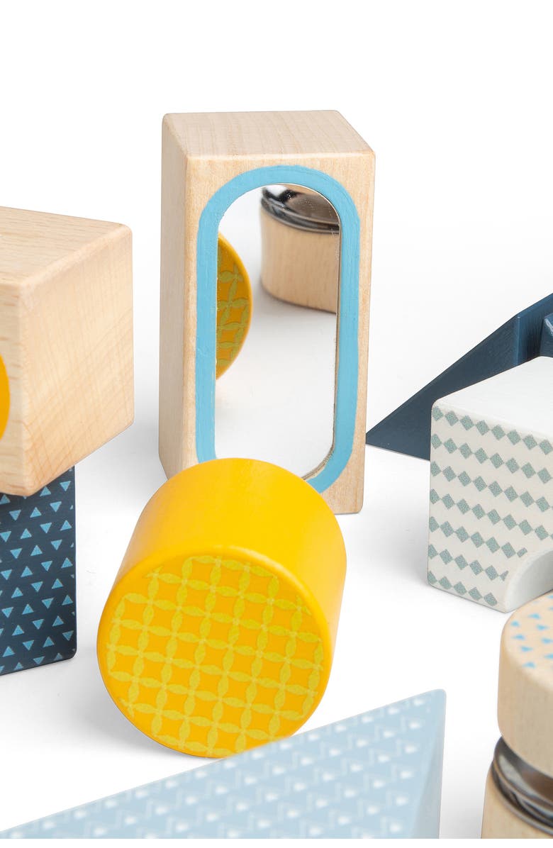 Bigjigs Toys Sensory Explorer Blocks, Alternate, color, Multicoloured