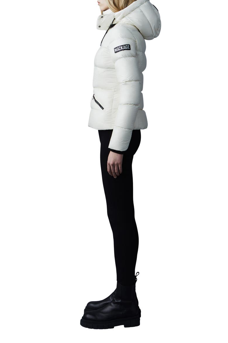 Madalyn Down Puffer Jacket, Alternate, color, CREAM