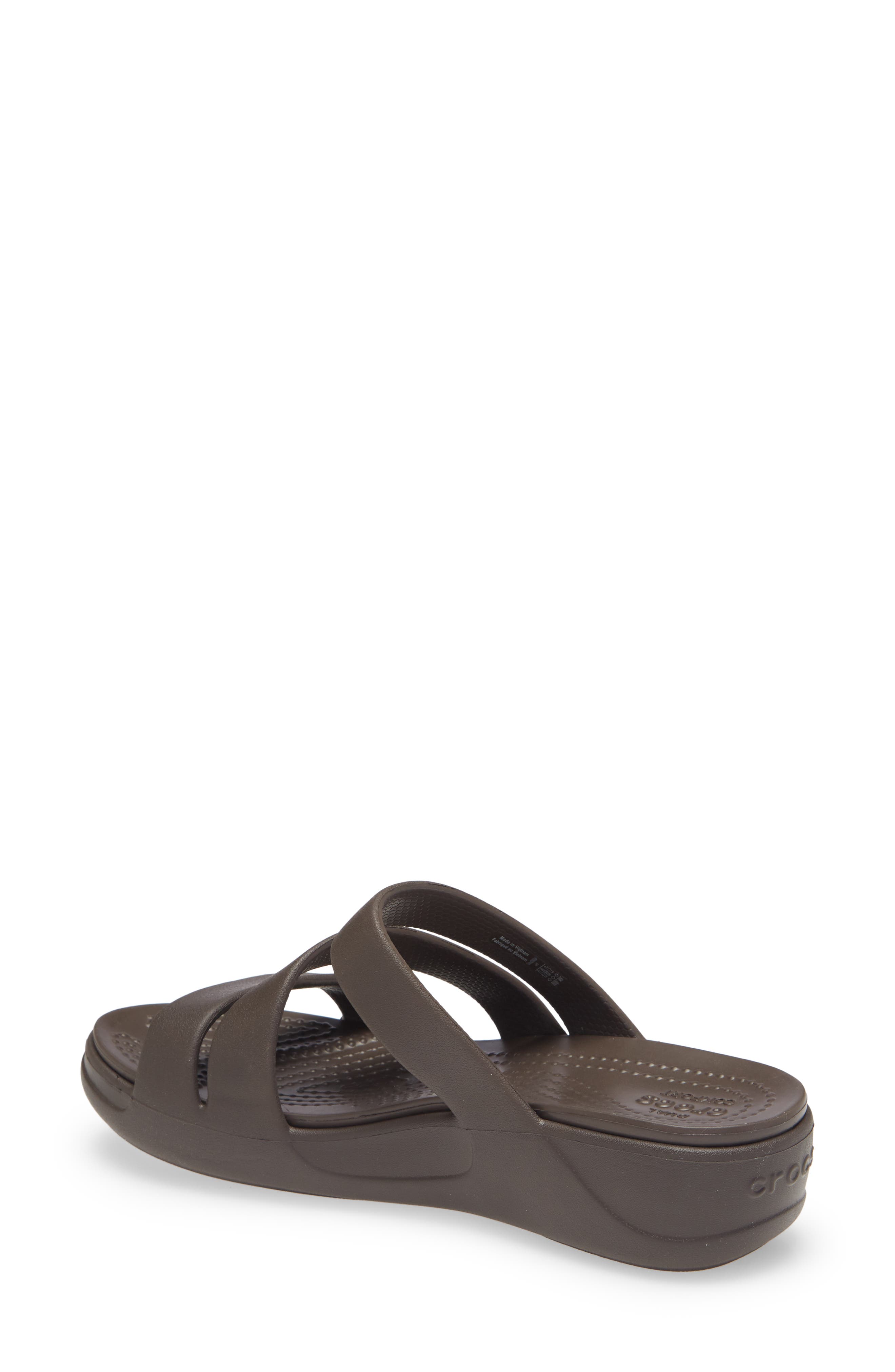 CROCS <sup>™</sup> Monterey Wedge Slide Sandal, Alternate, color, 
