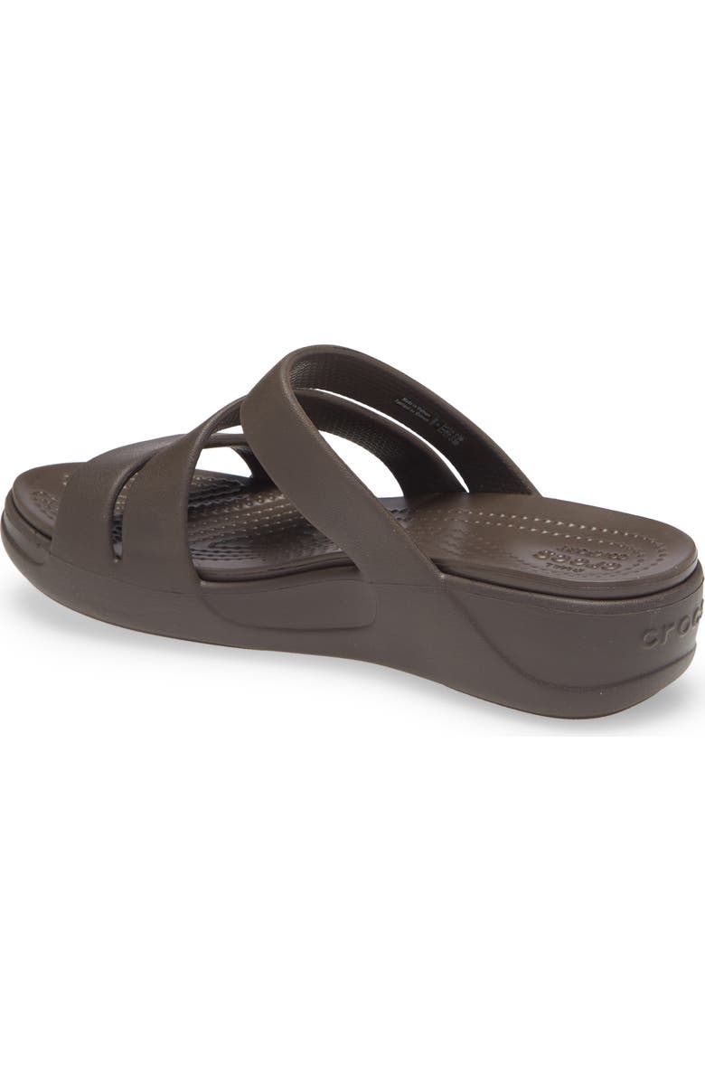 CROCS <sup>™</sup> Monterey Wedge Slide Sandal, Alternate, color,