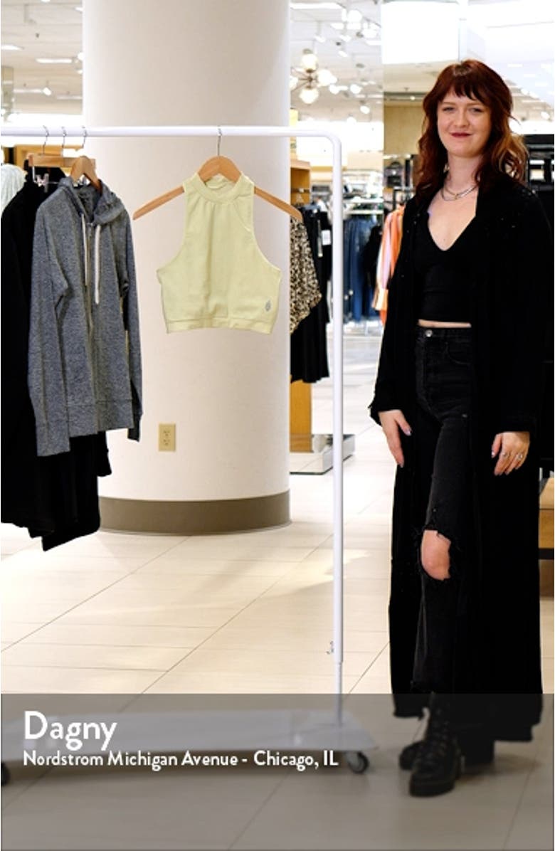 Every Single Time Mock Neck Crop Tank, sales video thumbnail