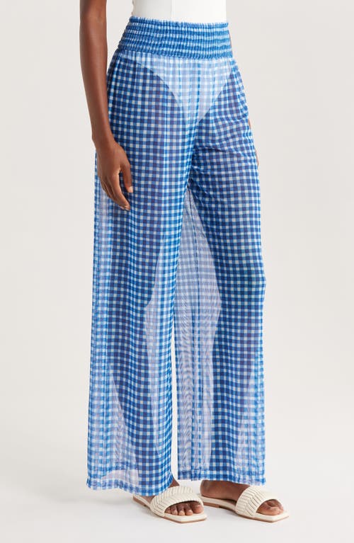HUTCH HUTCH ELIZA FLORAL COVER-UP PANTS