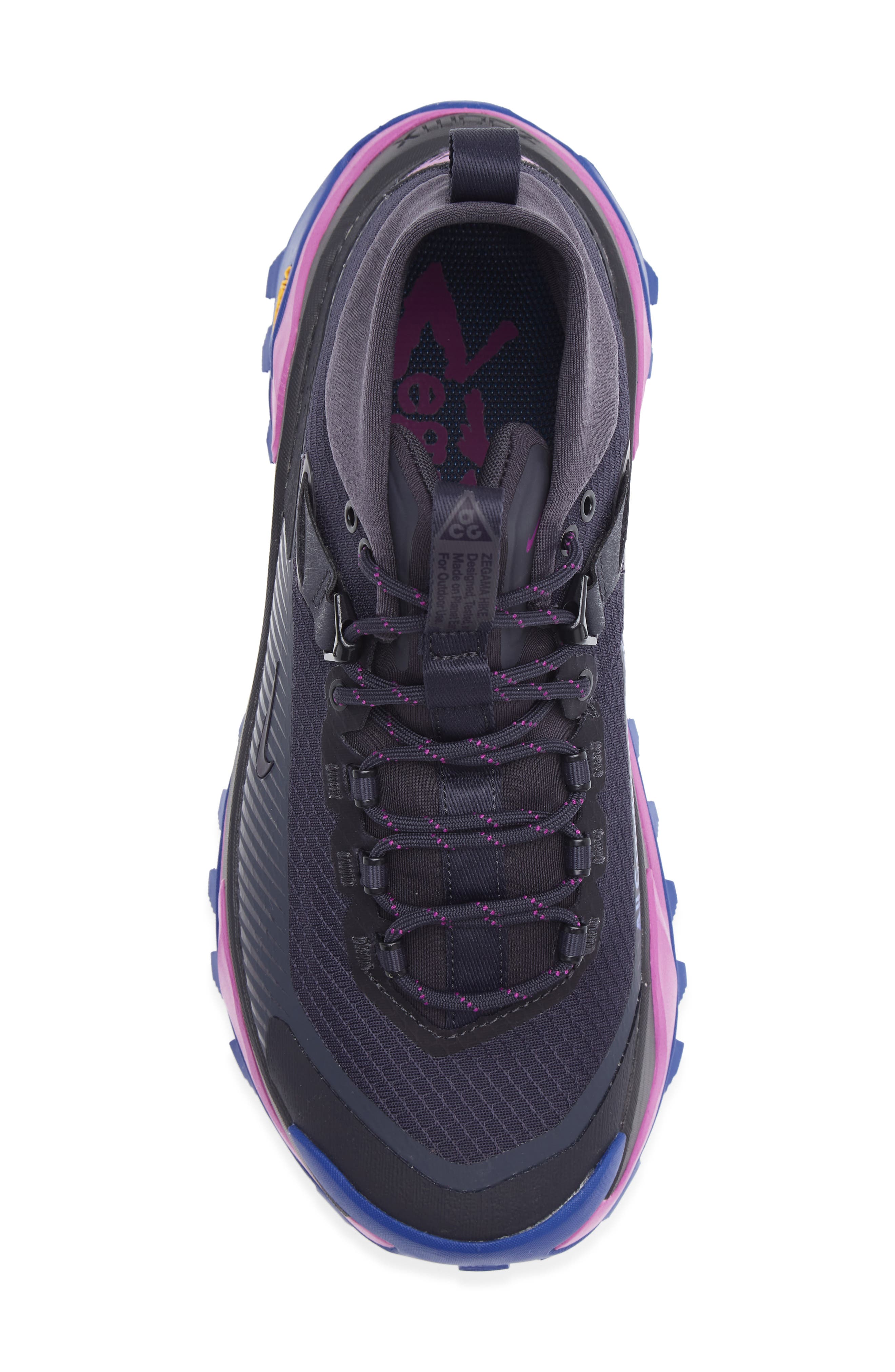 ACG Zegama Hike Hiking Shoe, Alternate, color, GRIDIRON/ PURPLE DYNASTY