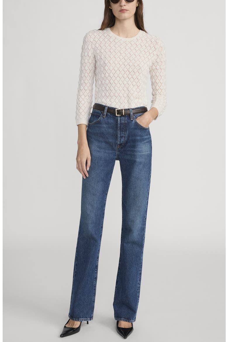 Faux Pearl Cashmere Sweater, Alternate, color, CREAM