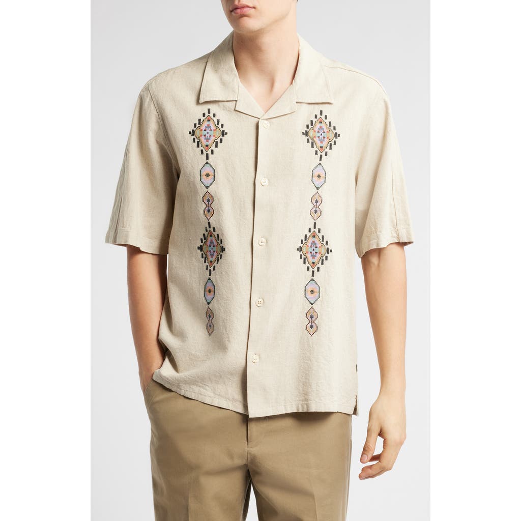 Nn07 Ole Relaxed Fit Shirt In Brown