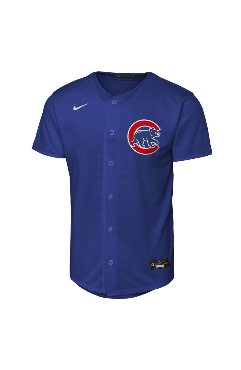 Nike Youth Nike Pete Crow-Armstrong Rush Blue Chicago Cubs Alternate Replica Jersey, Alternate, color, Rush Blue