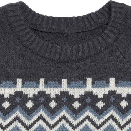 Modern Moments™ By Gerber Fair Isle Sweater In Dark Grey Heather