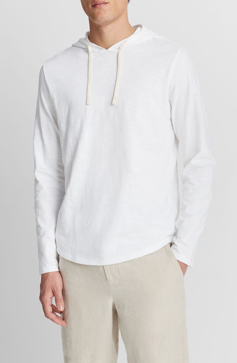 Vince Regular Fit Slub Hoodie, Main, color,