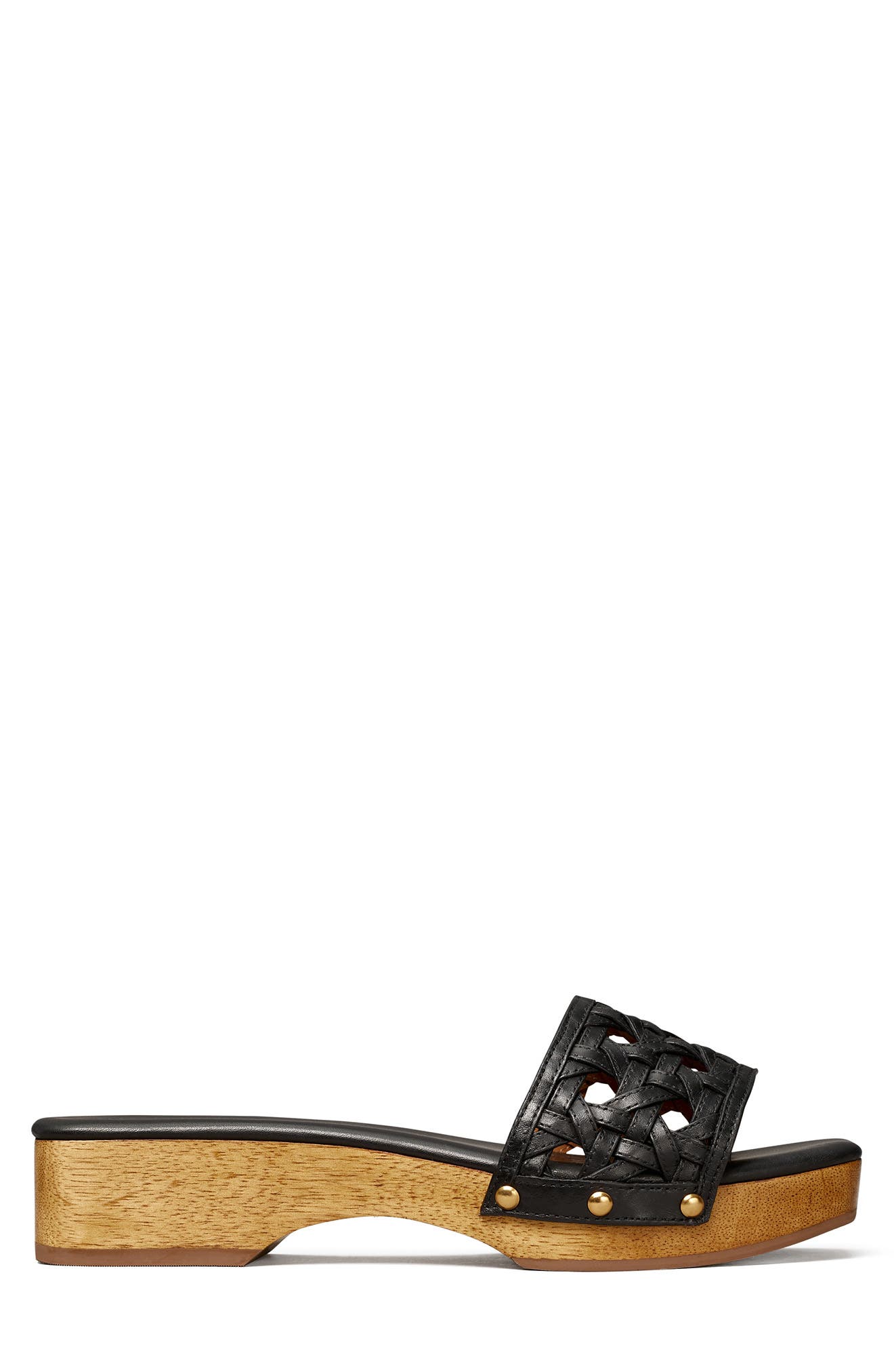 Tory Burch Basketweave Sandal, Alternate, color, 