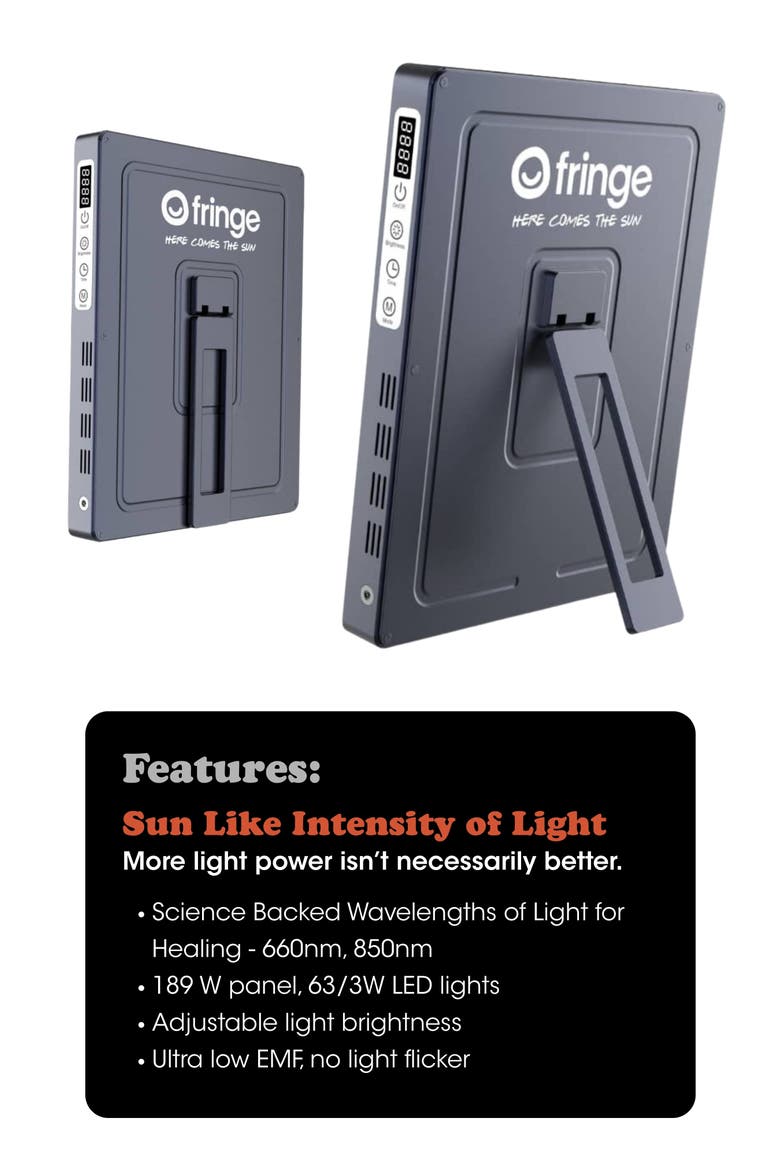 Red Light Therapy Panel 189W, Alternate, color, OPEN GREY