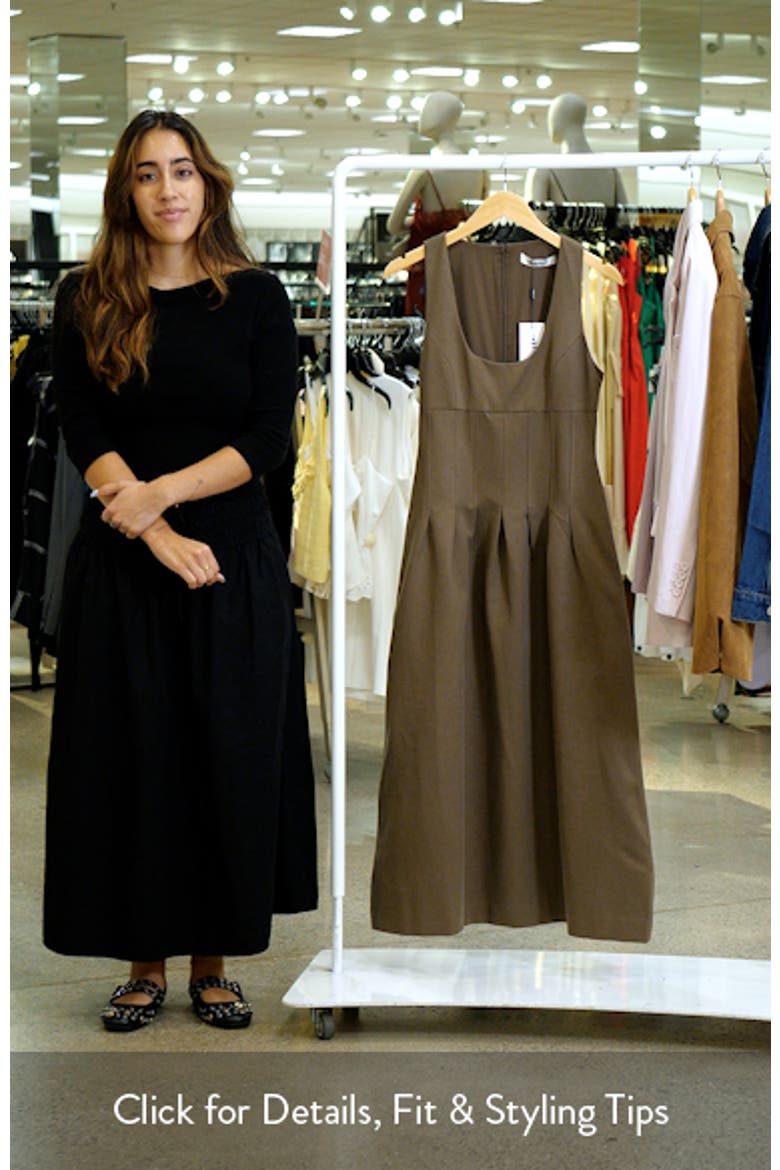 Scoop Neck Midi Dress video