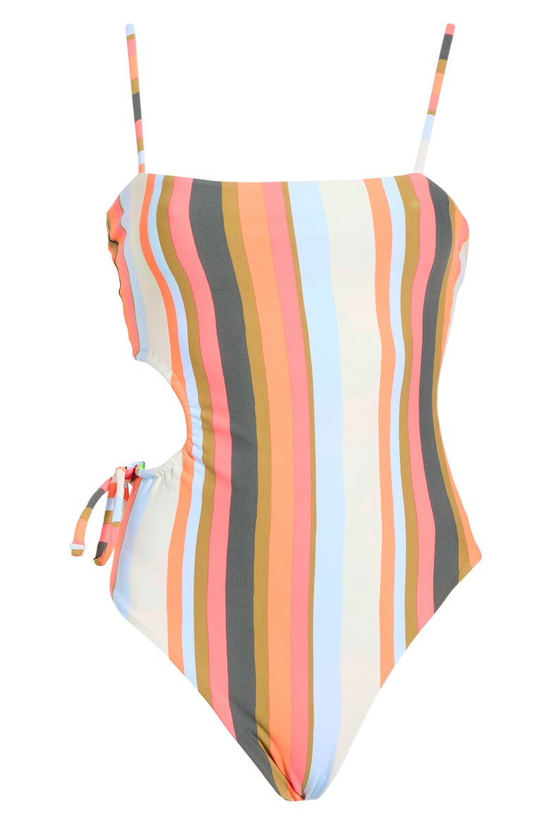 Ann Reversible One-Piece Swimsuit, Alternate, color, ORANGE
