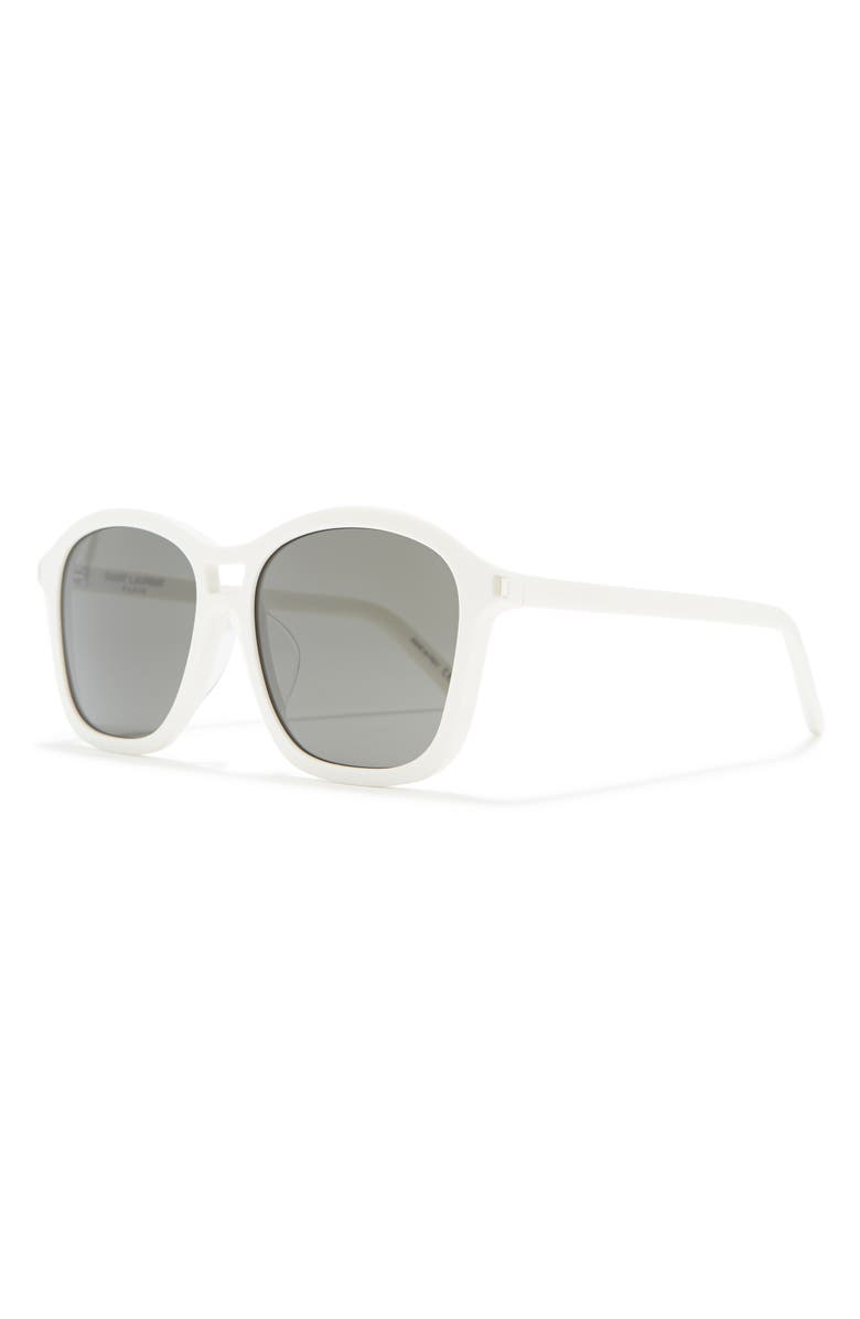 Saint Laurent 56mm Square Sunglasses, Alternate, color,